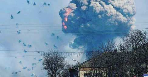 Пожар на складе в Балаклее уничтожил боеприпасов на сумму $1 млрд