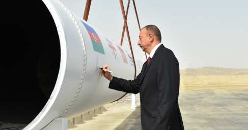 Президент Азербайджана запустил «Южный газовый коридор»