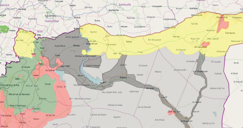 Как курды YPG намерены занять северную Сирию (КАРТА)