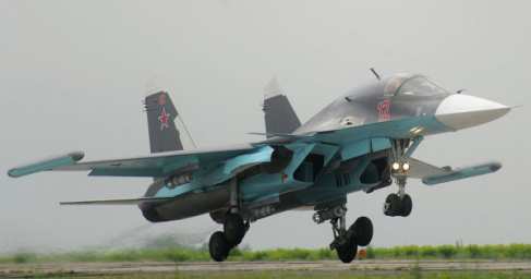 Новейший бомбардировщик Су-34 будет носить имя погибшего в Сирии летчика