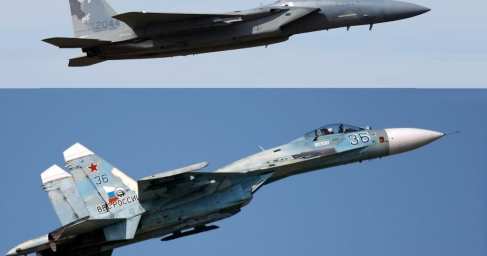 Бесстрашный Воин! Автор кадров с Су-27, прогнавшим F-15, прокомментировал ролик (ВИДЕО)