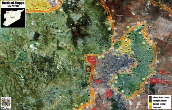 ВАЖНО: Котел в Алеппо полностью замкнут, курды ударили навстречу «Тиграм», взорван склад оружия террористов (+ВИДЕО, ФОТО, КАРТА) | Русская весна