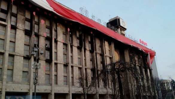 Сотрудники СБУ заблокировали ветеранов «АТО» в киевском Доме профсоюзов (ВИДЕО) | Русская весна