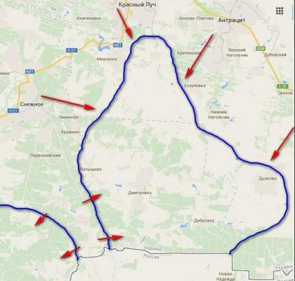 Зачистка Миусинска отрядами Моторолы (видео) | Русская весна