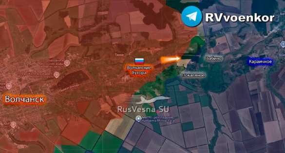 Армия России освободила Волчанские Хутора (КАРТА) | Русская весна