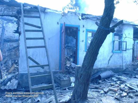 Подробности артобстрела Моспино: Применялись зажигательные снаряды | Русская весна