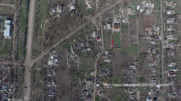 Пост-апокалипсис в оккупированных Песках: шокирующие кадры с беспилотника Ополчения | Русская весна