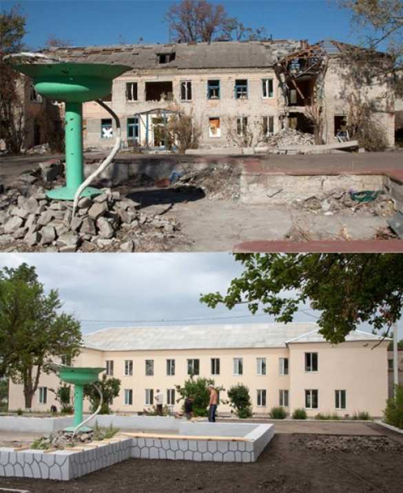 «Трудолюбивые террористы» восстановили больницу в Краснодоне (ФОТО) | Русская весна