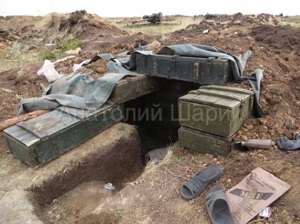 Краснодон: сожженная украинская батарея и бронетехника (фото/видео) | Русская весна