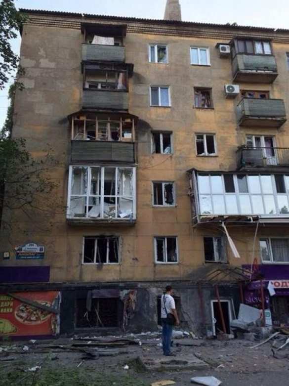 Донецк в огне: под обстрелом и элитный район, и дома шахтеров (фото, видео) | Русская весна