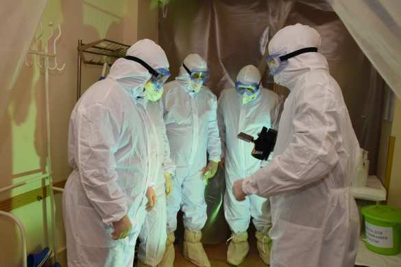 Глава ДНР посетил самый страшный «ковидный очаг» Республики (ФОТО, ВИДЕО) | Русская весна