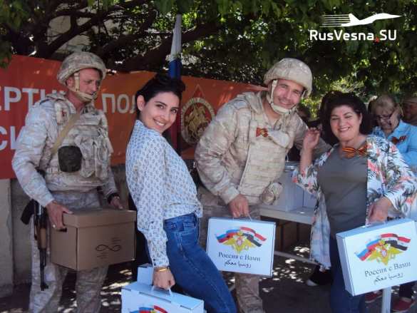 Встреча на чужбине: Армия России и прекрасные женщины русской общины в Латакии (ФОТО) | Русская весна