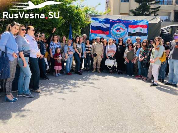 Встреча на чужбине: Армия России и прекрасные женщины русской общины в Латакии (ФОТО) | Русская весна