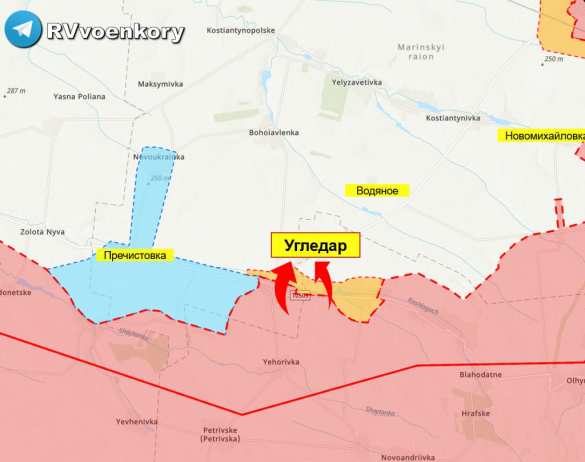 Армия России продолжает наступать на Донбассе, — главное из сводки Генштаба ВСУ (КАРТА) | Русская весна