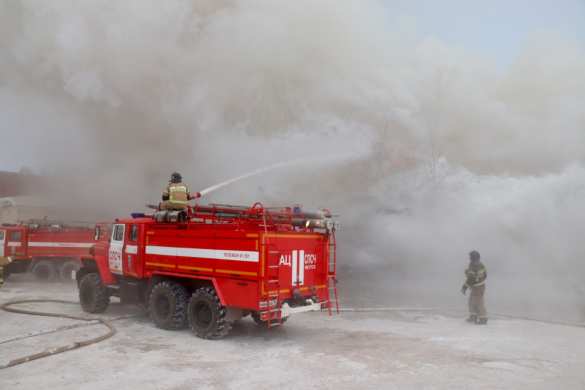 Особенности «национального» пожаротушения в -50 градусов в Якутии (ФОТО, ВИДЕО) | Русская весна