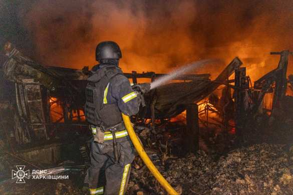 Ночные удары по объектам в Харькове: в городе сосчитали «Герани» (ФОТО) | Русская весна