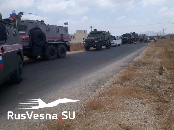 Колонна бронетехники: что армия России делает в зоне конфликта у границы с Израилем (ФОТО) | Русская весна