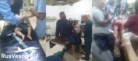 Страшные кадры: враг нанёс массированный удар по Сирии (ФОТО 18+) | Русская весна