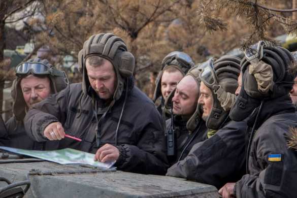 ВСУ отрабатывают танковый прорыв в котёл (ФОТО) | Русская весна