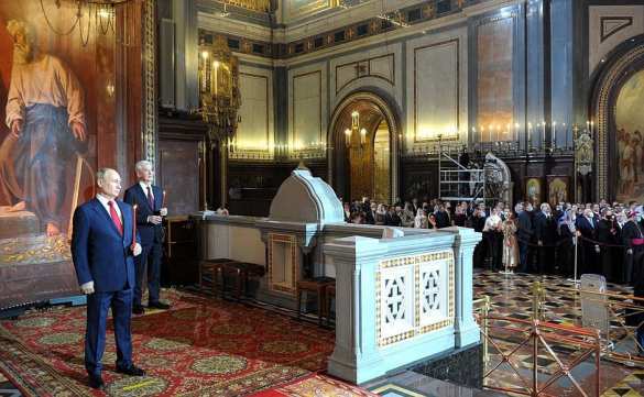 Владимир Путин поздравил православных с Пасхой (+ФОТО) | Русская весна