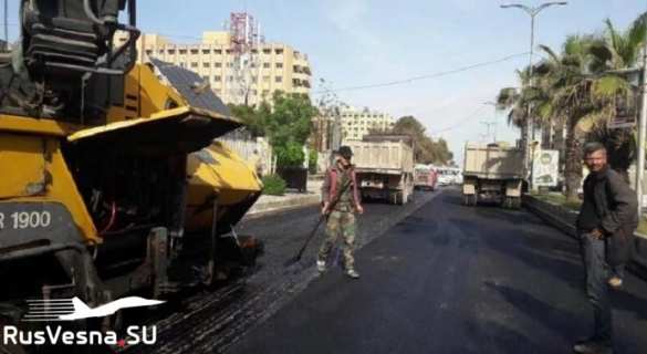 Как боевая операция ВКС России помогла вернуть лучшие на Ближнем Востоке дороги (ФОТО) | Русская весна