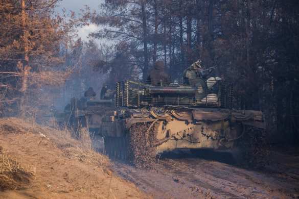 ВСУ отрабатывают танковый прорыв в котёл (ФОТО) | Русская весна