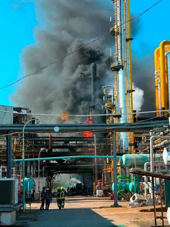 Взрыв на заводе крупнейшей нефтегазовой компании Венгрии (ФОТО) | Русская весна