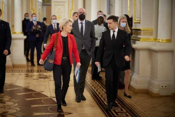 Зеленский принимает «дорогих гостей» из Европы (ФОТО) | Русская весна