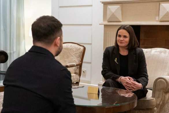 Зеленский вместе с Тихановской тайно строят козни против Лукашенко (ФОТО) | Русская весна