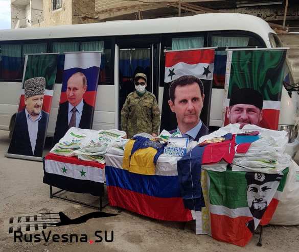 Армия России и представители Чечни прибыли в бывшую крепость боевиков в Сирии (ФОТО) | Русская весна