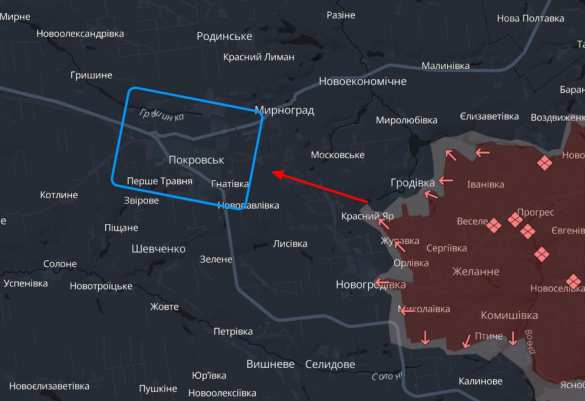 «Это может иметь очень плохие последствия»: главный критик командования ВСУ уже «сдала» Красноармейск (КАРТА) | Русская весна