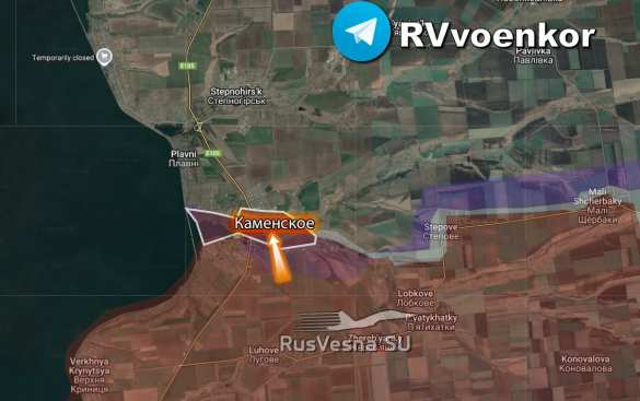 Штурм Каменского: Армия России громит врага, продвигаясь с юга, востока и запада (КАРТА) | Русская весна