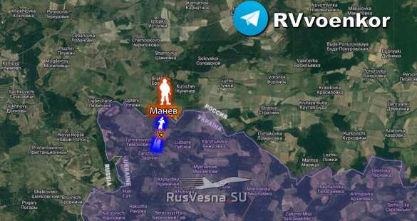 Враг попытался прорваться в Брянскую область, но был встречен огнём (КАРТА) | Русская весна