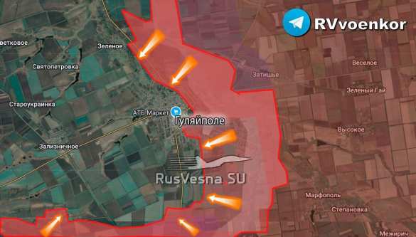 Офицеры ВСУ подстрекают личный состав к дезертирству под Гуляйполем (КАРТА) | Русская весна