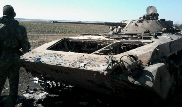 При прорыве из окружения была уничтожена украинская колонна (фото) | Русская весна