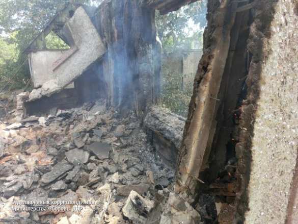 Подробности артобстрела Моспино: Применялись зажигательные снаряды | Русская весна