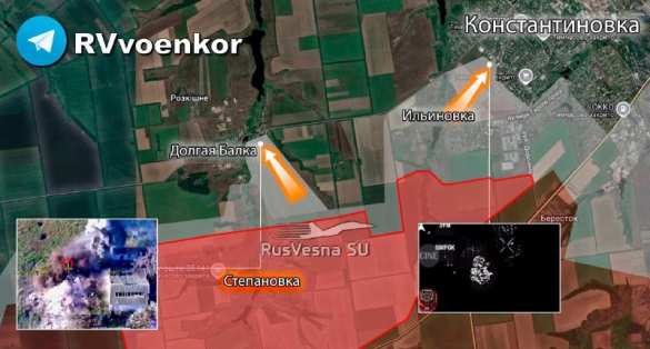 Az orosz hadsereg bekerítő támadást indított Konsztantinovka ellen, harcol a városban és külvárosában (MAP) | Orosz Tavasz