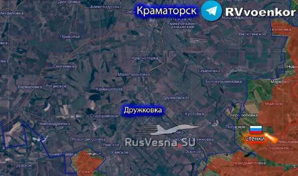 Армия России наступает в ДНР и Харьковской области (КАРТА, ВИДЕО) | Русская весна