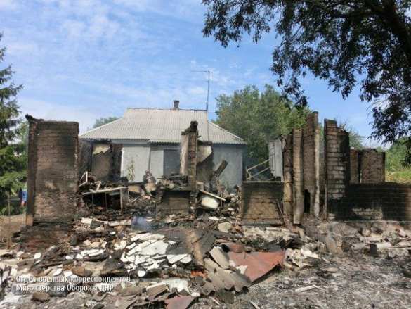 Подробности артобстрела Моспино: Применялись зажигательные снаряды | Русская весна