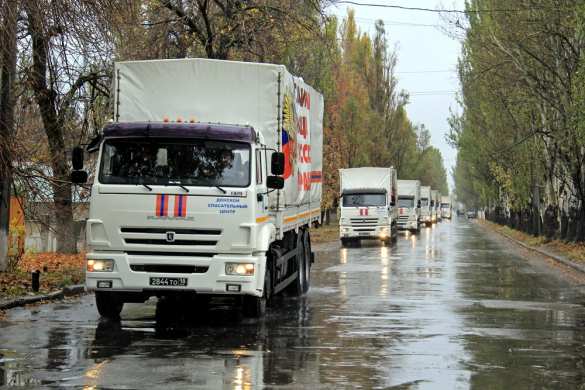 Самый большой конвой МЧС России прибыл на Донбасс (+ФОТО, ВИДЕО) | Русская весна
