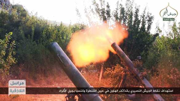 Танковое наступление боевиков в Латакии: взят город Кенсаба (ФОТО 18+) | Русская весна