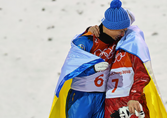 Пхенчхан: российский и украинский фристайлисты обнялись на пьедестале (ФОТО) | Русская весна