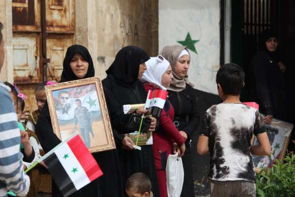 Сирия: «Бессмертный полк» прошёл по улицам Алеппо (ФОТО) | Русская весна