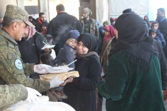 Гуманитарная спецоперация Армии России в Алеппо — репортаж «Русской Весны» (ФОТО) | Русская весна