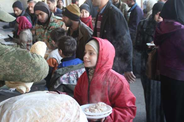 Гуманитарная спецоперация Армии России в Алеппо — репортаж «Русской Весны» (ФОТО) | Русская весна