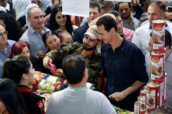 Прогулка по Дамаску: как ходят на рынок «диктаторы» (ВИДЕО) | Русская весна