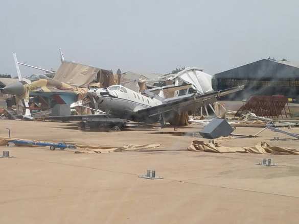Сильнейший ураган уничтожил большую часть ВВС Чада (ФОТО) | Русская весна