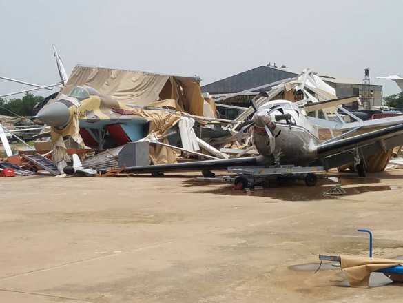 Сильнейший ураган уничтожил большую часть ВВС Чада (ФОТО) | Русская весна