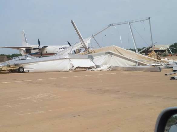 Сильнейший ураган уничтожил большую часть ВВС Чада (ФОТО) | Русская весна