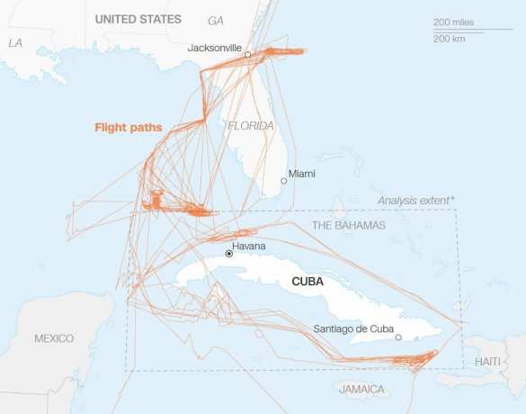 США готовятся к нападению на Кубу: авиация активна у берегов — CNN (КАРТА) | Русская весна